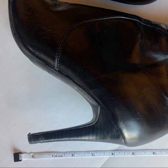 Nine West Gallivant Black Heeled Boots Size 8.5 - Picture 8 of 16